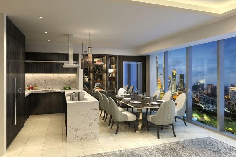 Kediaman Servis untuk Dijual di The Ritz-Carlton Residences - Christenaida Safari - Kitchen - PropertyGuru.com.my