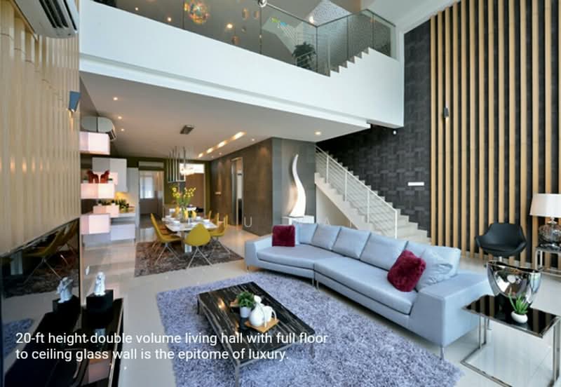 Rumah Teres 3 Tingkat untuk Dijual di Taman Puchong Permai (Puchong) - Shu Wai - Living Room - PropertyGuru.com.my