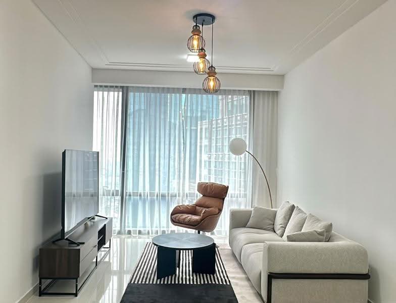 Service Residence for Rent at Pavilion Damansara Heights - Chester Tan - Living Room - PropertyGuru.com.my