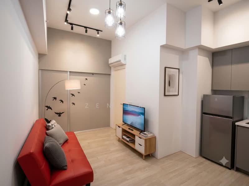 Service Residence for Rent at Aurora Suites @ Bukit Jalil - Zen Law - Living Room - PropertyGuru.com.my