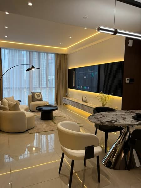 Service Residence for Rent at SO Sofitel Kuala Lumpur Residences - Sam Ho - Living Room - PropertyGuru.com.my