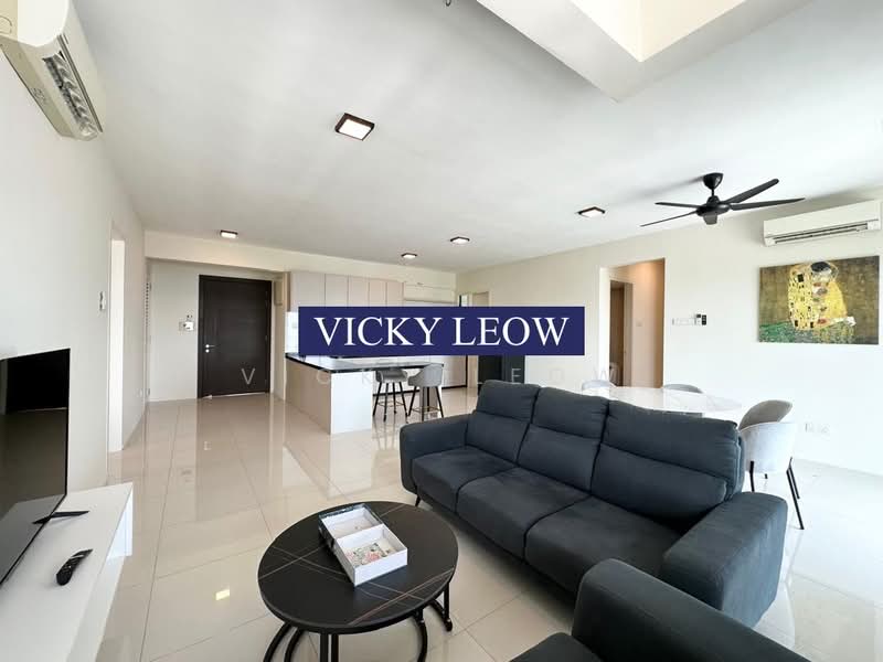 Kondominium untuk Disewa di Raffel Tower - Vicky Leow - Living Room - PropertyGuru.com.my