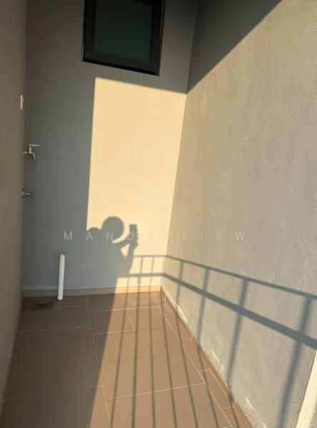 Servis Apartment untuk Dijual di Fortune Centra - Mandy Liew - Balcony - PropertyGuru.com.my