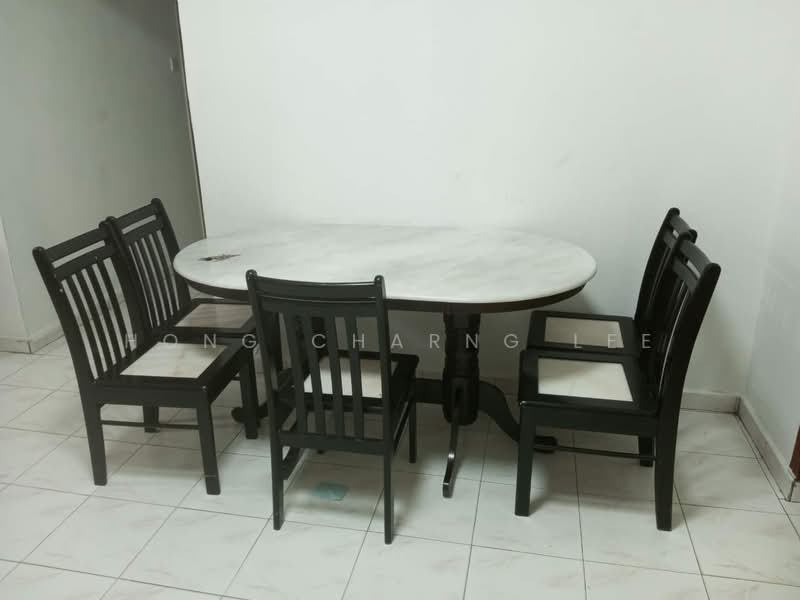 Apartment for Rent at Ria Apartment - Hong Charng Lee - Dining Room - PropertyGuru.com.my