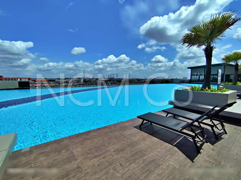 Service Residence for Sale at D'Secret Garden (Pangsapuri Kempas Indah) - Leslie Low - Pool - PropertyGuru.com.my