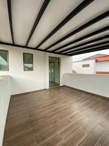 Semi-Detached House for Sale in Bandar Seri Alam (Masai) - Melinda Ee - Balcony - PropertyGuru.com.my