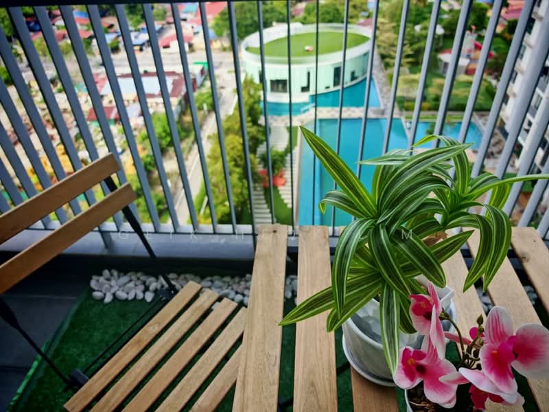 Service Residence for Rent at Luminari - Geik Heok Lim - Balcony - PropertyGuru.com.my