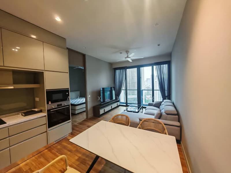 Kediaman Servis untuk Dijual di The Conlay - Alex Wong - Living Room - PropertyGuru.com.my