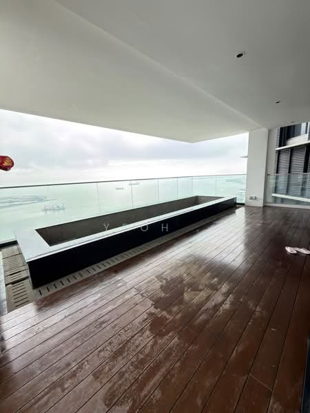 Kondominium untuk Disewa di Setia V Residences - Yeoh . - Balcony - PropertyGuru.com.my