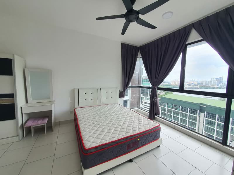 Service Residence for Rent at Astetica Residences - Leon Fang - Bedroom - PropertyGuru.com.my