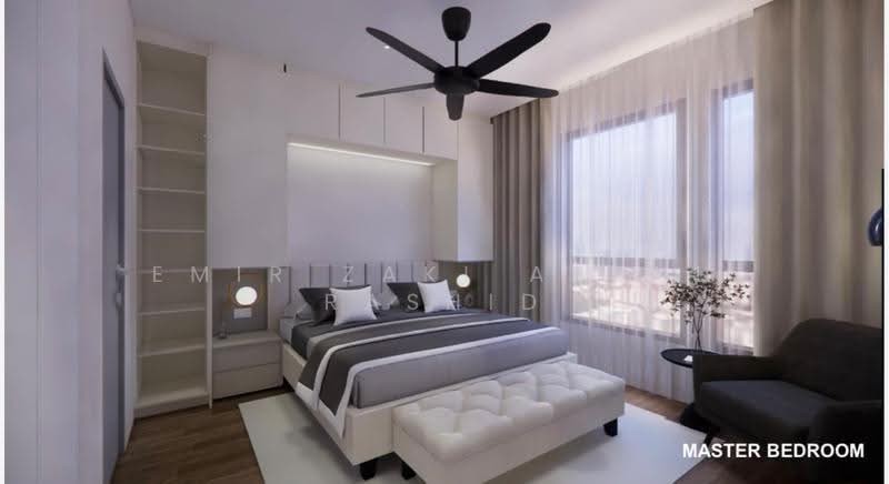 Condominium for Rent at ALIX Residences - Emir Zaki Abdul Rashid - Master Bedroom - PropertyGuru.com.my