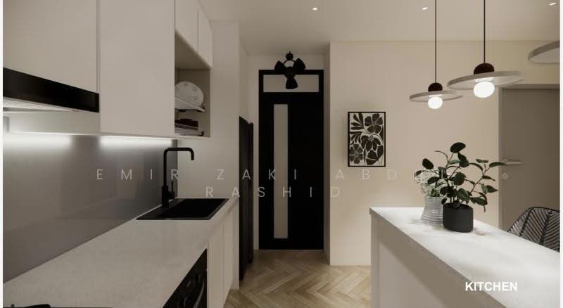 Condominium for Rent at ALIX Residences - Emir Zaki Abdul Rashid - Kitchen - PropertyGuru.com.my