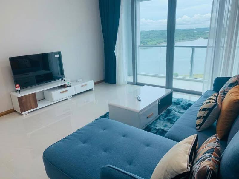 Servis Apartment untuk Dijual di Southern Marina Residences - Suny Sior - Living Room - PropertyGuru.com.my