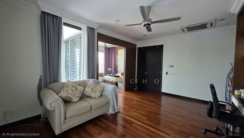 Rumah Teres 3.5 Tingkat untuk Dijual di Duta Villa (Setia Alam) - Elwin Chok - Living Room - PropertyGuru.com.my