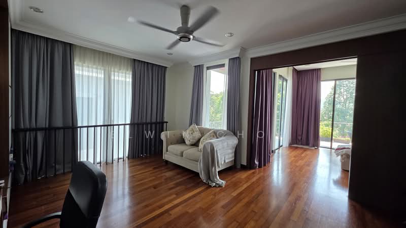 Rumah Teres 3.5 Tingkat untuk Dijual di Duta Villa (Setia Alam) - Elwin Chok - Living Room - PropertyGuru.com.my