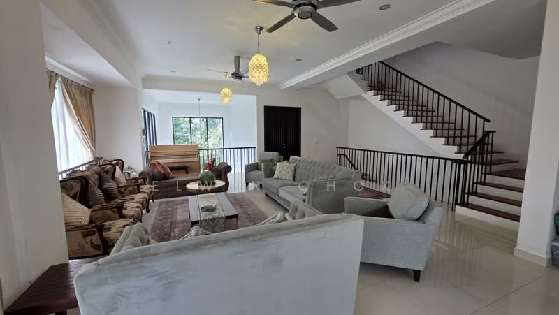 Rumah Teres 3.5 Tingkat untuk Dijual di Duta Villa (Setia Alam) - Elwin Chok - Living Room - PropertyGuru.com.my