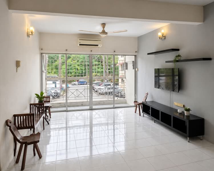 Apartment for Sale at Jasmine Court - Justin Tan - Living Room - PropertyGuru.com.my