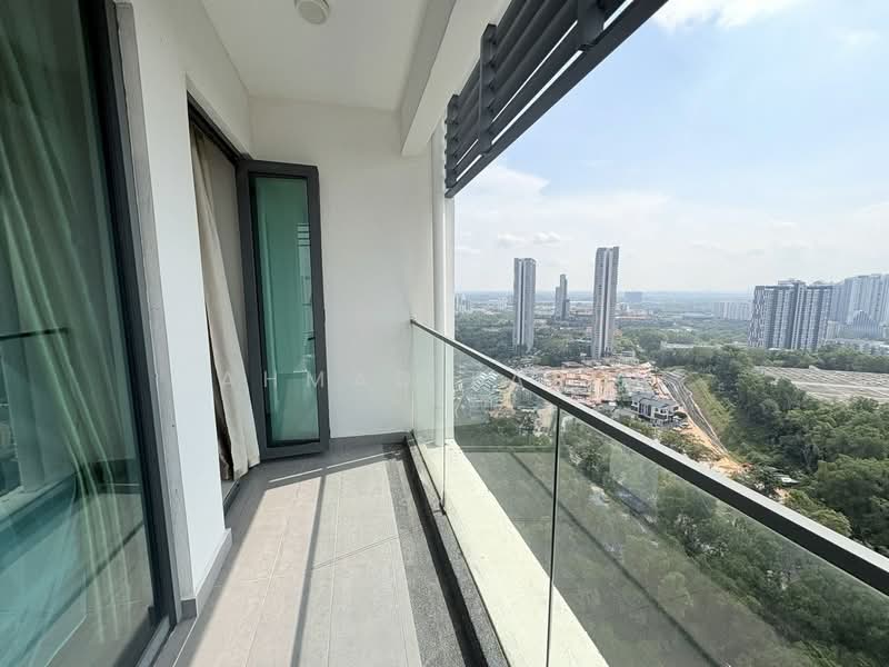 Kondominium untuk Dijual di Cristal Serin Residence - Ahmad Farhi - Balcony - PropertyGuru.com.my