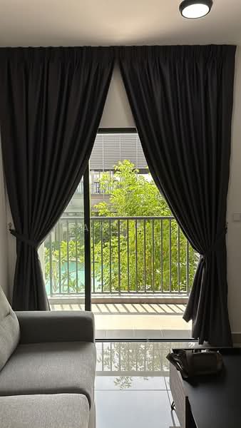 Servis Apartment untuk Dijual di Pangsapuri Berkeley Avenue (b) - Mages . - Living Room - PropertyGuru.com.my