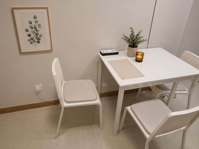 Service Residence for Rent at Megah Rise - Koo Ying Kang - Dining Room - PropertyGuru.com.my