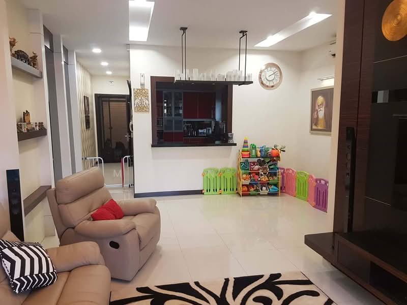 Kondominium untuk Disewa di The Tamarind - Marvin Lee - Living Room - PropertyGuru.com.my