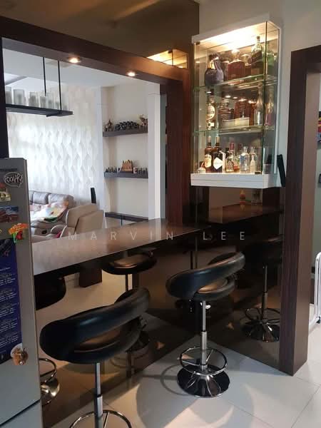 Kondominium untuk Disewa di The Tamarind - Marvin Lee - Living Room - PropertyGuru.com.my