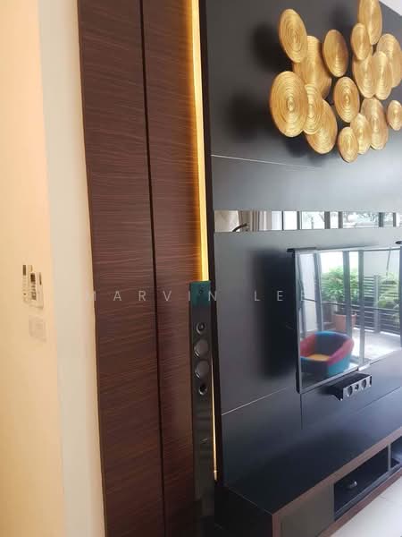 Kondominium untuk Disewa di The Tamarind - Marvin Lee - Living Room - PropertyGuru.com.my