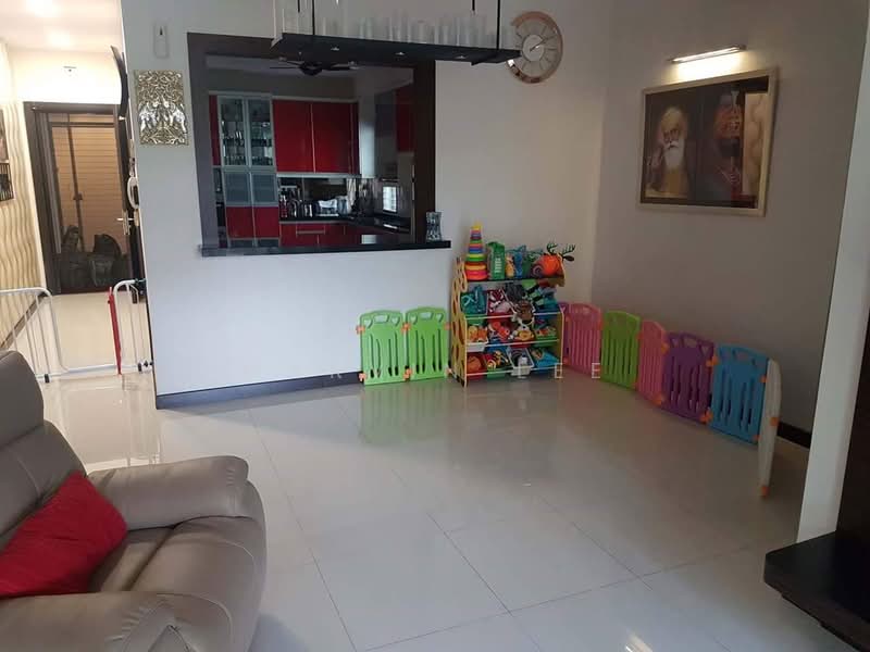 Kondominium untuk Disewa di The Tamarind - Marvin Lee - Living Room - PropertyGuru.com.my