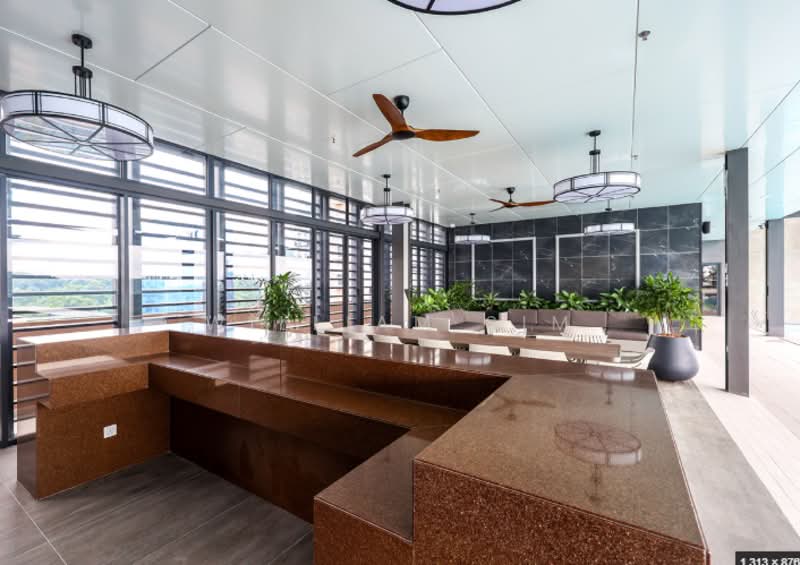 Service Residence for Sale at Mossaz @ Empire City - William Sim - Balcony - PropertyGuru.com.my