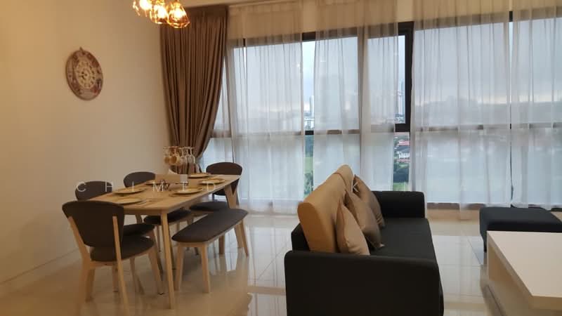 Service Residence for Rent at Tropicana Gardens - Chimed Sim Kunga - Living Room - PropertyGuru.com.my