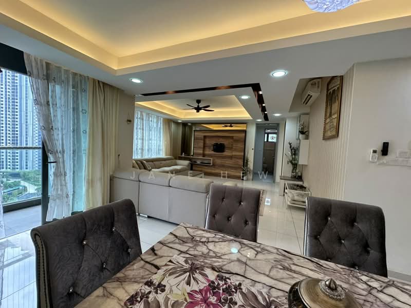 Condominium for Sale at Infiniti 3 Residences - Jane Hew - Living Room - PropertyGuru.com.my