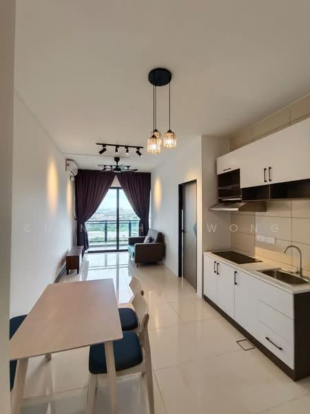 Kondominium untuk Disewa di Jesselton Twin Towers - Ching Hui Wong - Living Room - PropertyGuru.com.my