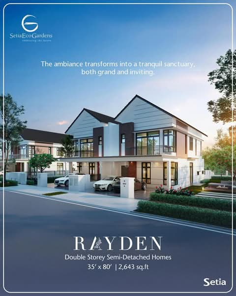 Semi-Detached House for Sale in Setia Eco Gardens (Gelang Patah) - Xiuxiu Ng - Exterior - PropertyGuru.com.my