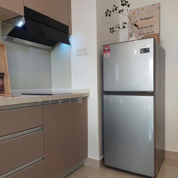 Servis Apartment untuk Disewa di Baron Residence @ Lake City - Vivian Tew - Kitchen - PropertyGuru.com.my