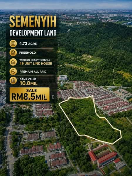 Tanah Kediaman untuk Dijual di Taman Tasik Semenyih (Semenyih) - Eugene Yap - PropertyGuru.com.my