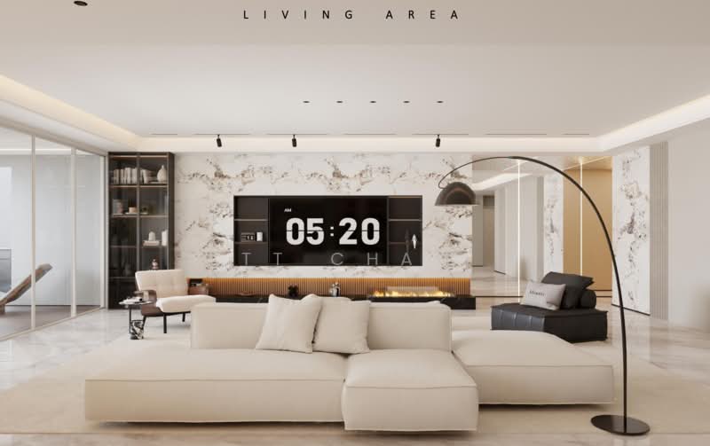 Condominium for Sale at Mont Kiara Meridin - TT Chan - Living Room - PropertyGuru.com.my
