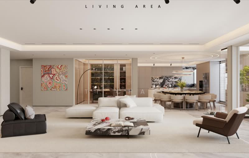 Condominium for Sale at Mont Kiara Meridin - TT Chan - Living Room - PropertyGuru.com.my