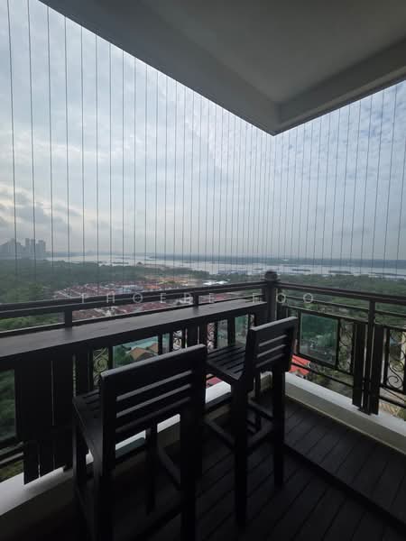 Kondominium untuk Dijual di Laguna Heights (Bukit Laguna) - Phoebe Foo - Balcony - PropertyGuru.com.my