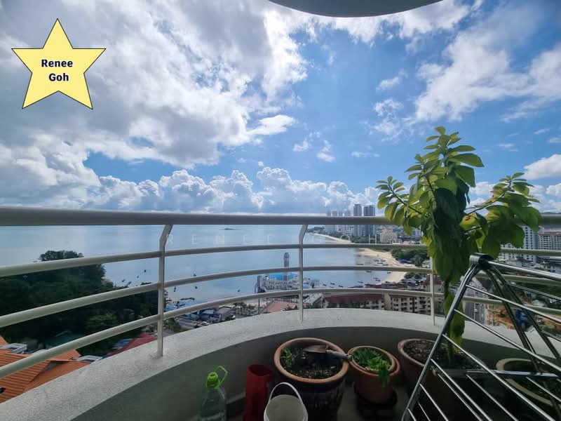 Kondominium untuk Dijual di The Waterfront Condominium - Renee Goh - Balcony - PropertyGuru.com.my
