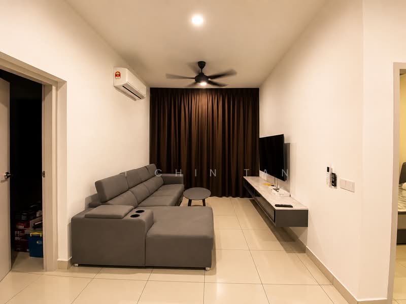 Servis Apartment untuk Disewa di Setia City Residences - Ai Chin Tan - Living Room - PropertyGuru.com.my