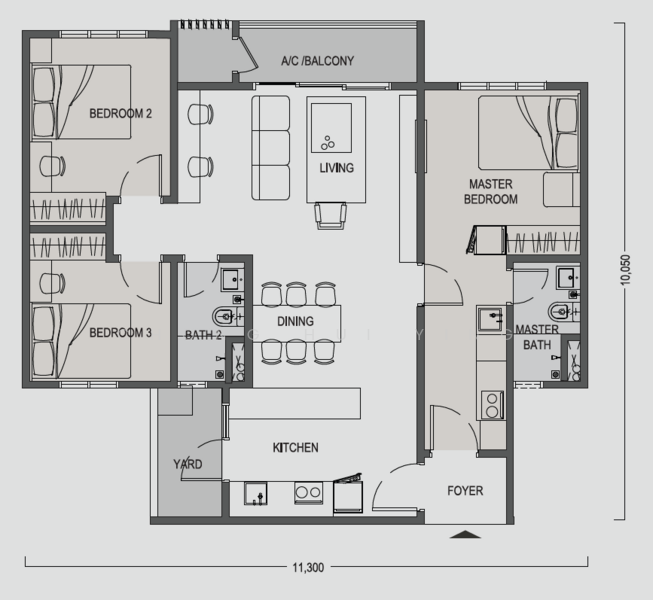 Kondominium untuk Disewa di Nestree Residence - Chong Hui Ying - PropertyGuru.com.my