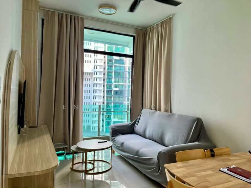 Kediaman Servis untuk Disewa di Wave @ Marina Cove - Enrica Long - Living Room - PropertyGuru.com.my