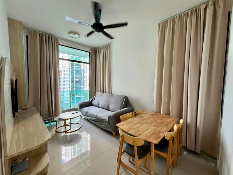 Kediaman Servis untuk Disewa di Wave @ Marina Cove - Enrica Long - Living Room - PropertyGuru.com.my