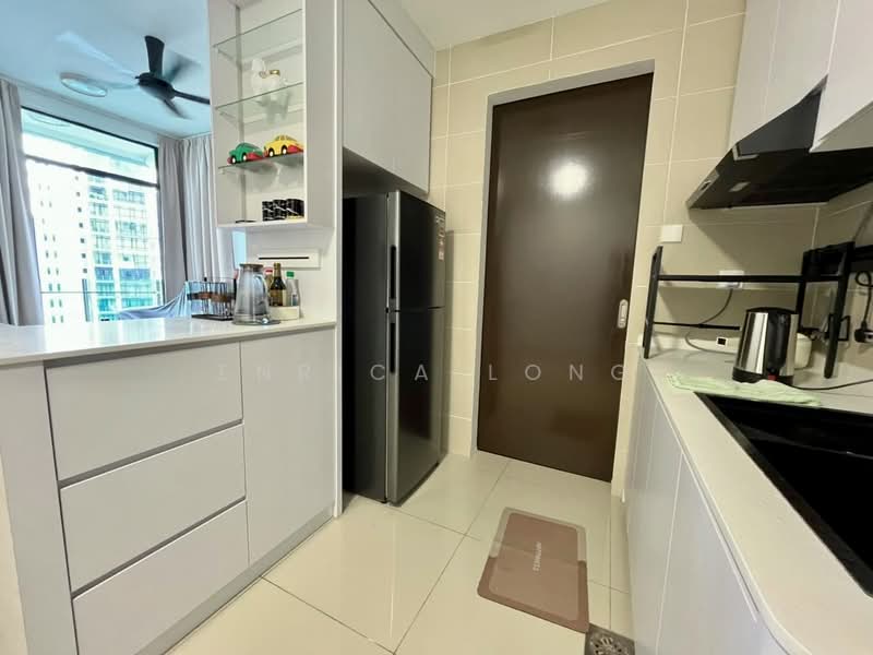 Kediaman Servis untuk Disewa di Wave @ Marina Cove - Enrica Long - Kitchen - PropertyGuru.com.my
