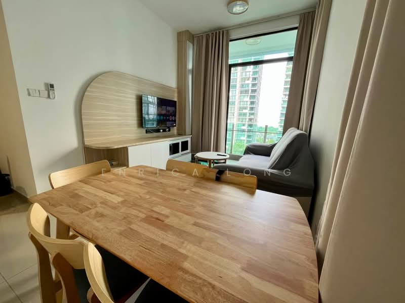 Kediaman Servis untuk Disewa di Wave @ Marina Cove - Enrica Long - Living Room - PropertyGuru.com.my