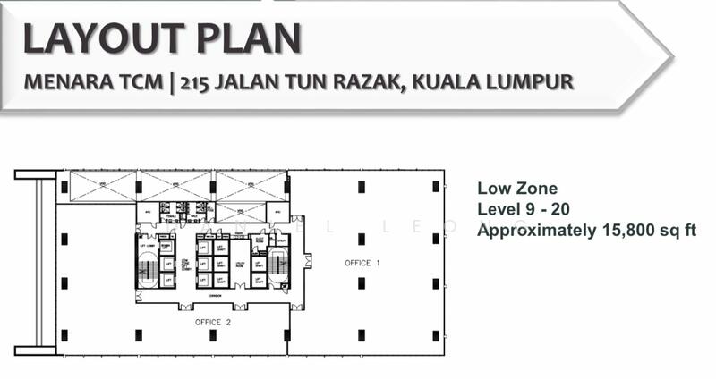 Pejabat untuk Disewa di Jalan Tun Razak (KL City Centre) - Daniel Leong - PropertyGuru.com.my