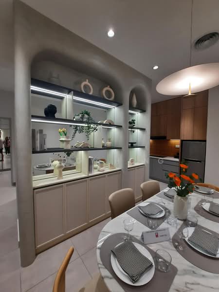 Servis Apartment untuk Dijual di Maxim D'Parc - Eddy Hong - Dining Room - PropertyGuru.com.my