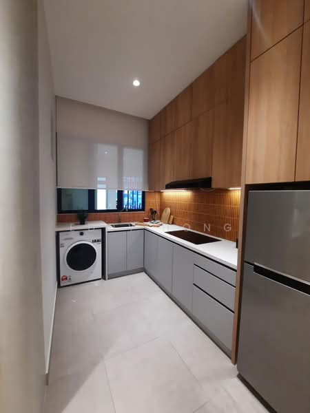 Servis Apartment untuk Dijual di Maxim D'Parc - Eddy Hong - Kitchen - PropertyGuru.com.my