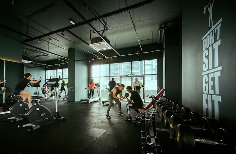 Servis Apartment untuk Disewa di Setia City Residences - Camie Hoo - Gym - PropertyGuru.com.my