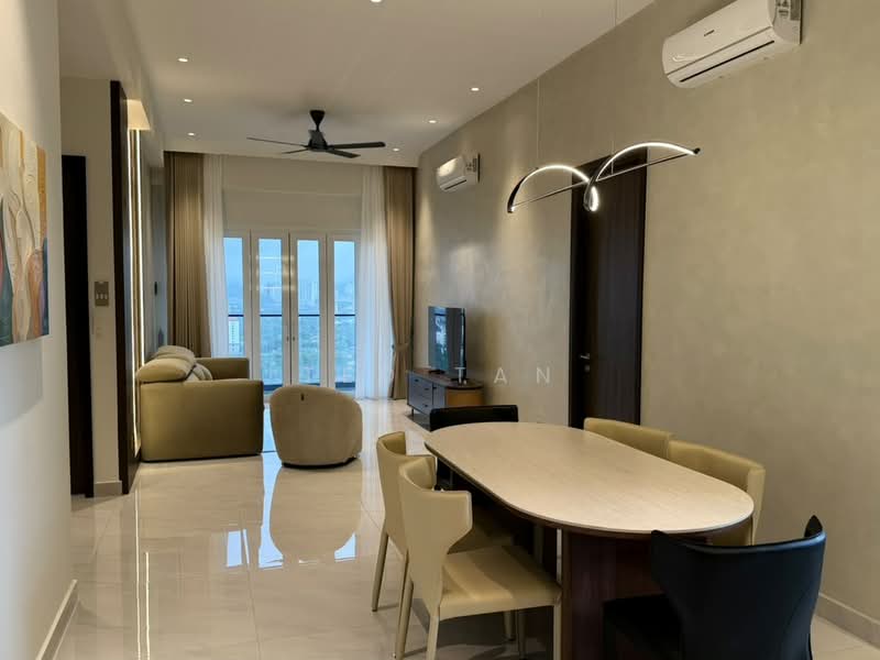 Kondominium untuk Disewa di Codrington Residence - Ted Tan - Living Room - PropertyGuru.com.my